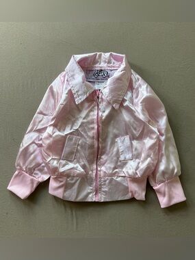Baby Grease “Pink Ladies” Satin Bomber Jacket